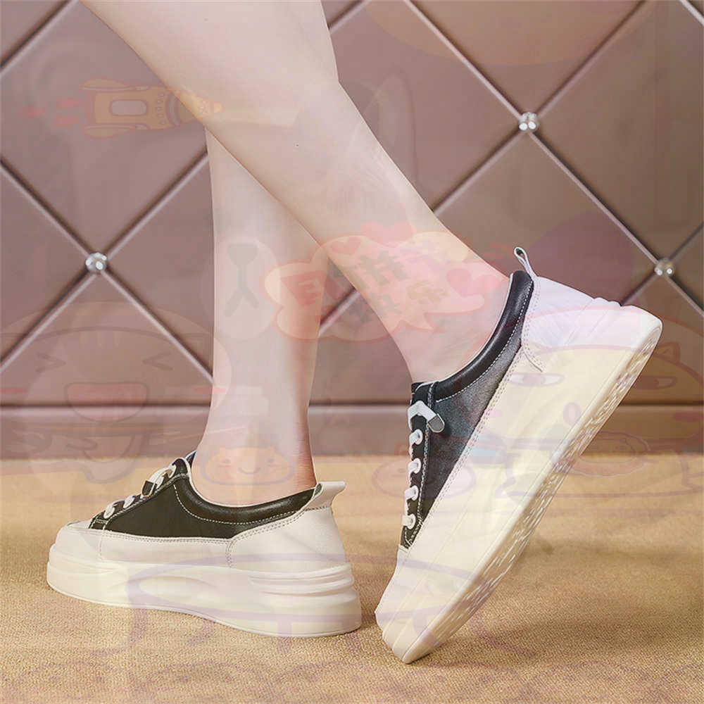 Women Accessories Brand Name - Lace-up Chunky Loafers Woman Skateboarding Sports