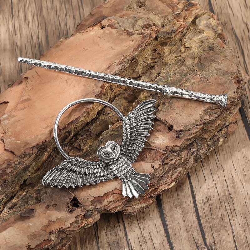 Women'S Viking Accessories - Niche Design Retro Gothic Owl Women's