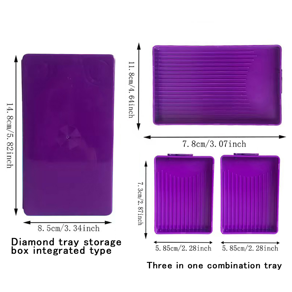 Diamond Painting Tray with Lid - đánh giá và giá Women Accessories Box