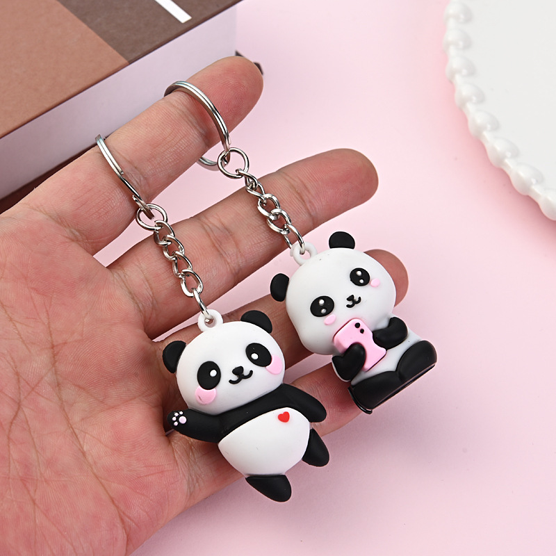 Cute Cartoon Couple Panda Keyc - đánh giá và giá Women'S Accessories Gift Ideas