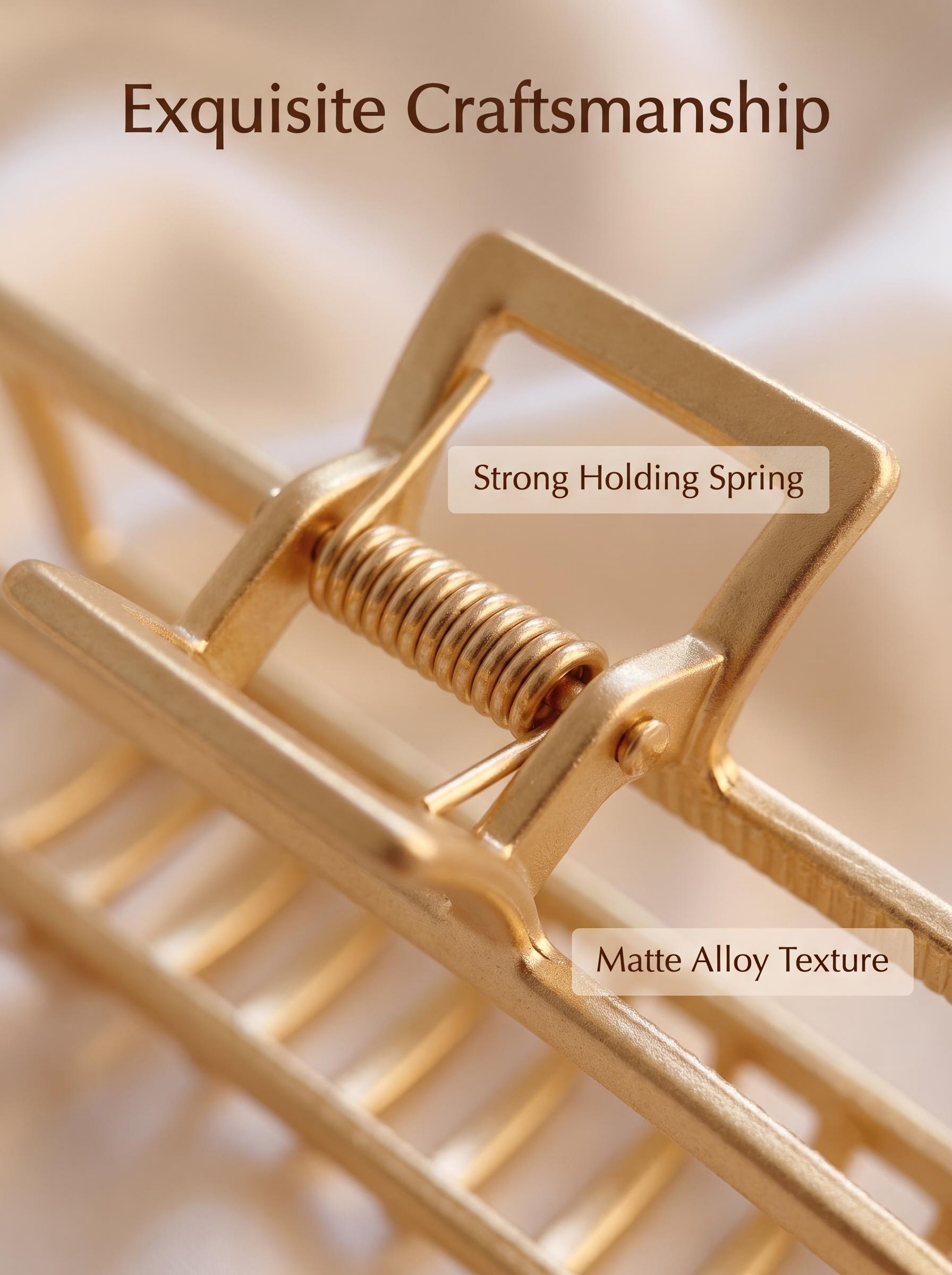 Women's Gold Metal Hair Claw C - đánh giá và giá Women Accessories Online
