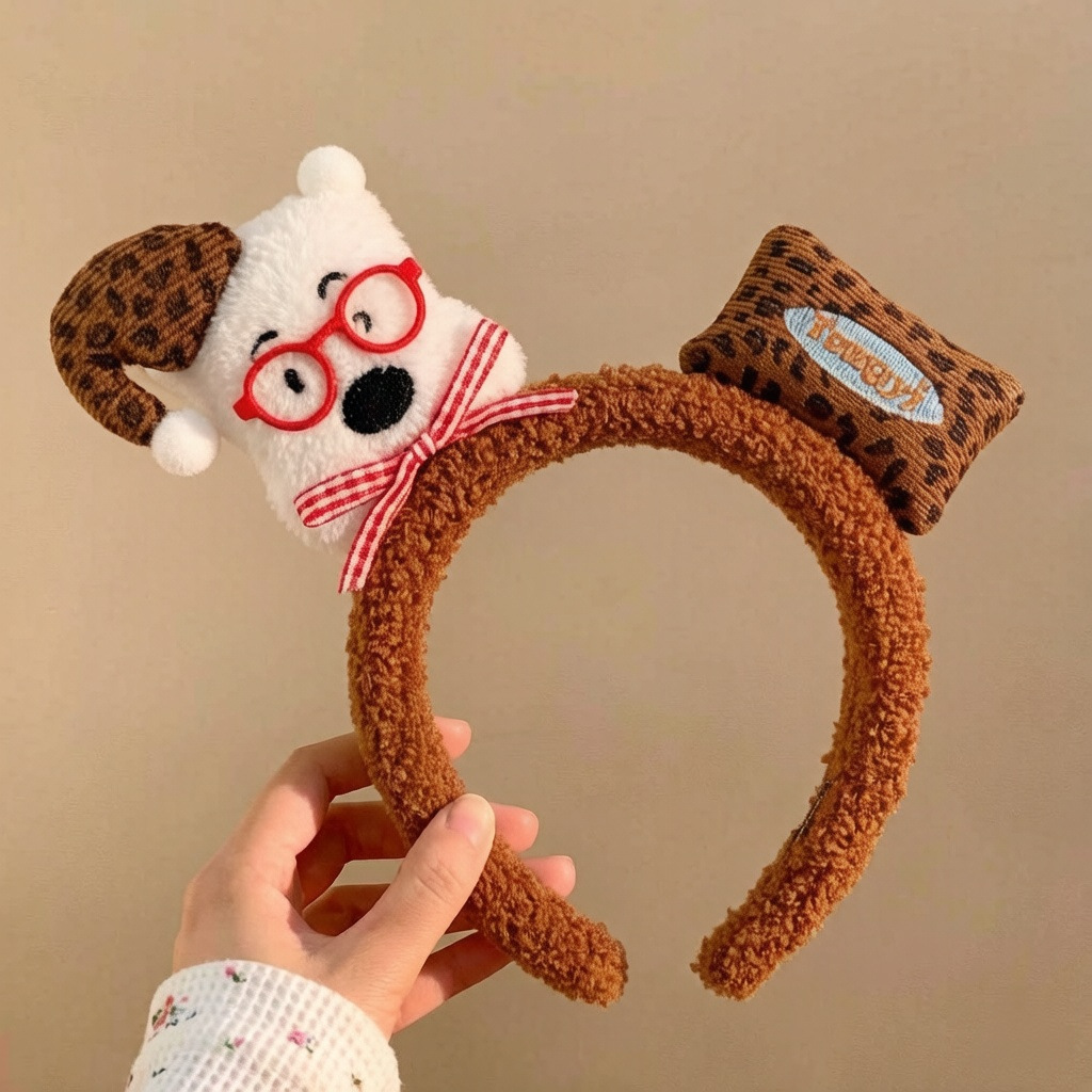 Cute Plush Cartoon Animal Head - đánh giá và giá Women Accessories Online
