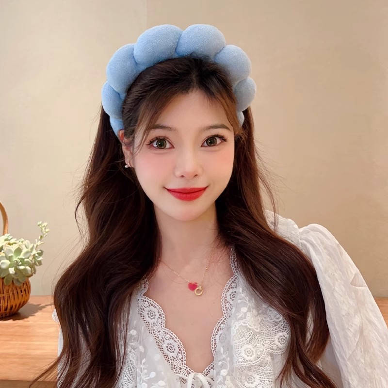 Retro Puffy Hair Band Sponge H - đánh giá và giá Women Accessories Online