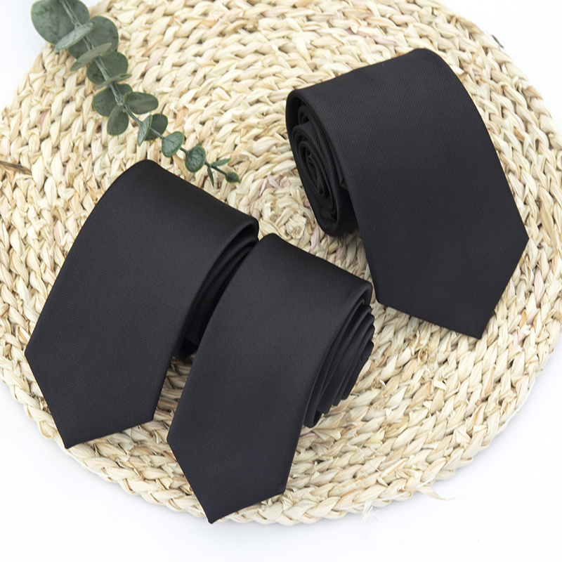 New Classic Black Ties for Men - đánh giá và giá Women Accessories Business