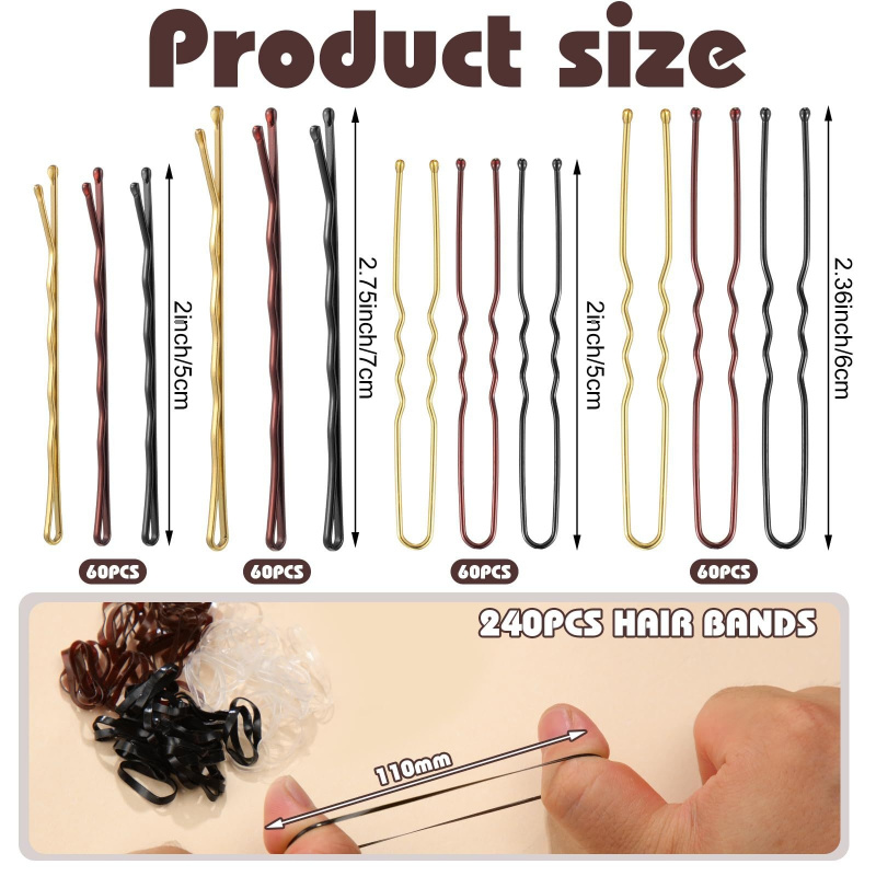 480Pcs Per Box Hair Styling Ac - đánh giá và giá Women Accessories Box