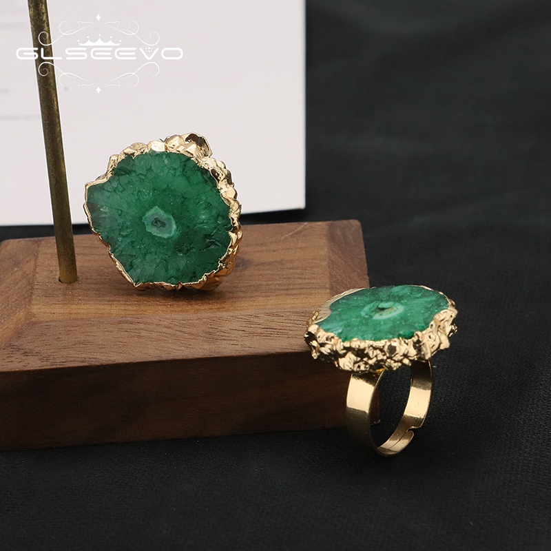 GLSEEVO Xanh Đá Tự Nhiên Có Th - đánh giá và giá Women'S Accessories Gift Ideas