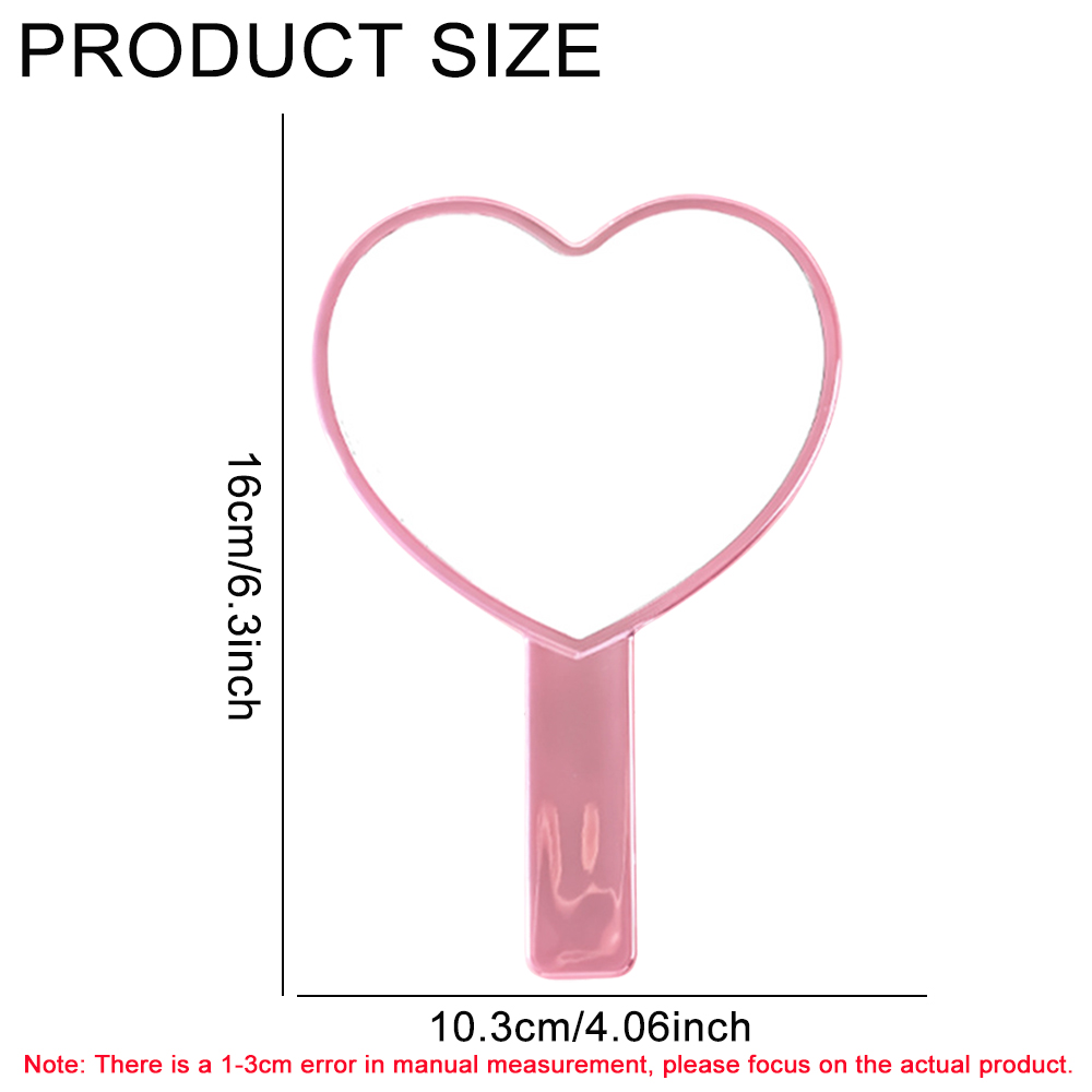 1pc Handheld Makeup Mirror Ele - đánh giá và giá Women Accessories Online
