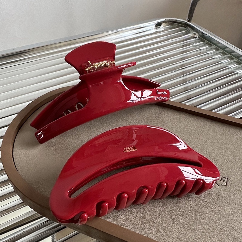 New Christmas Red Hair Claw Cr - đánh giá và giá Women Accessories Business
