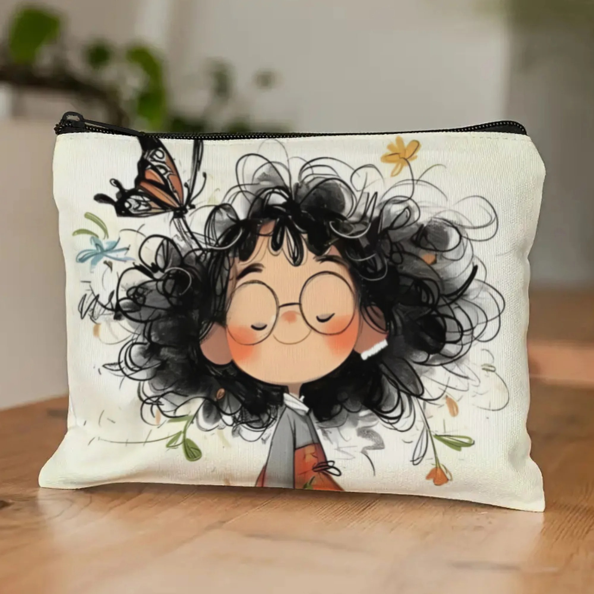 Cartoon Girl Makeup Bag Zipper - đánh giá và giá Women Accessories Box