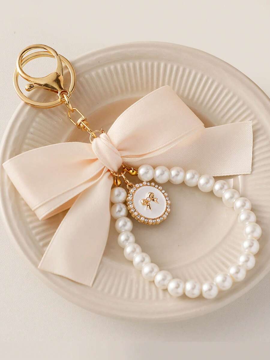 1pc Bow Knot Woven Keychain, F - đánh giá và giá Women'S Accessories Gift Ideas