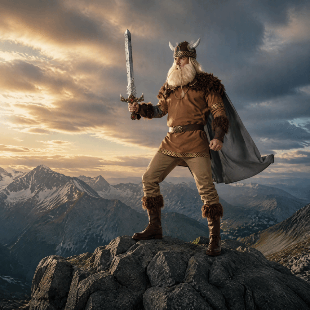 1Pcs/Set Antiqued Viking Horn  - đánh giá và giá Women'S Viking Accessories