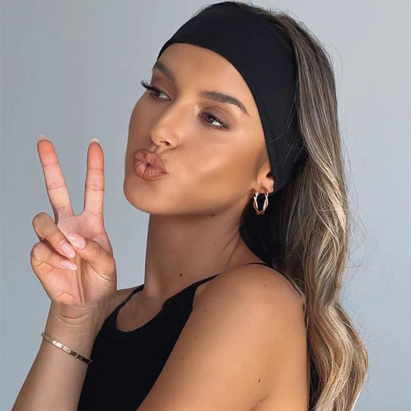 New Colorful Elastic Headband  - đánh giá và giá Women Accessories Online