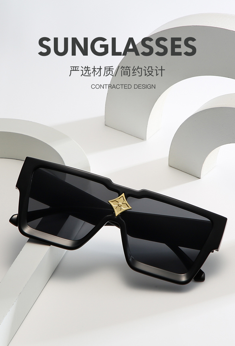 Men's and Women's Trend New La - đánh giá và giá Sunglasses Oversized Square