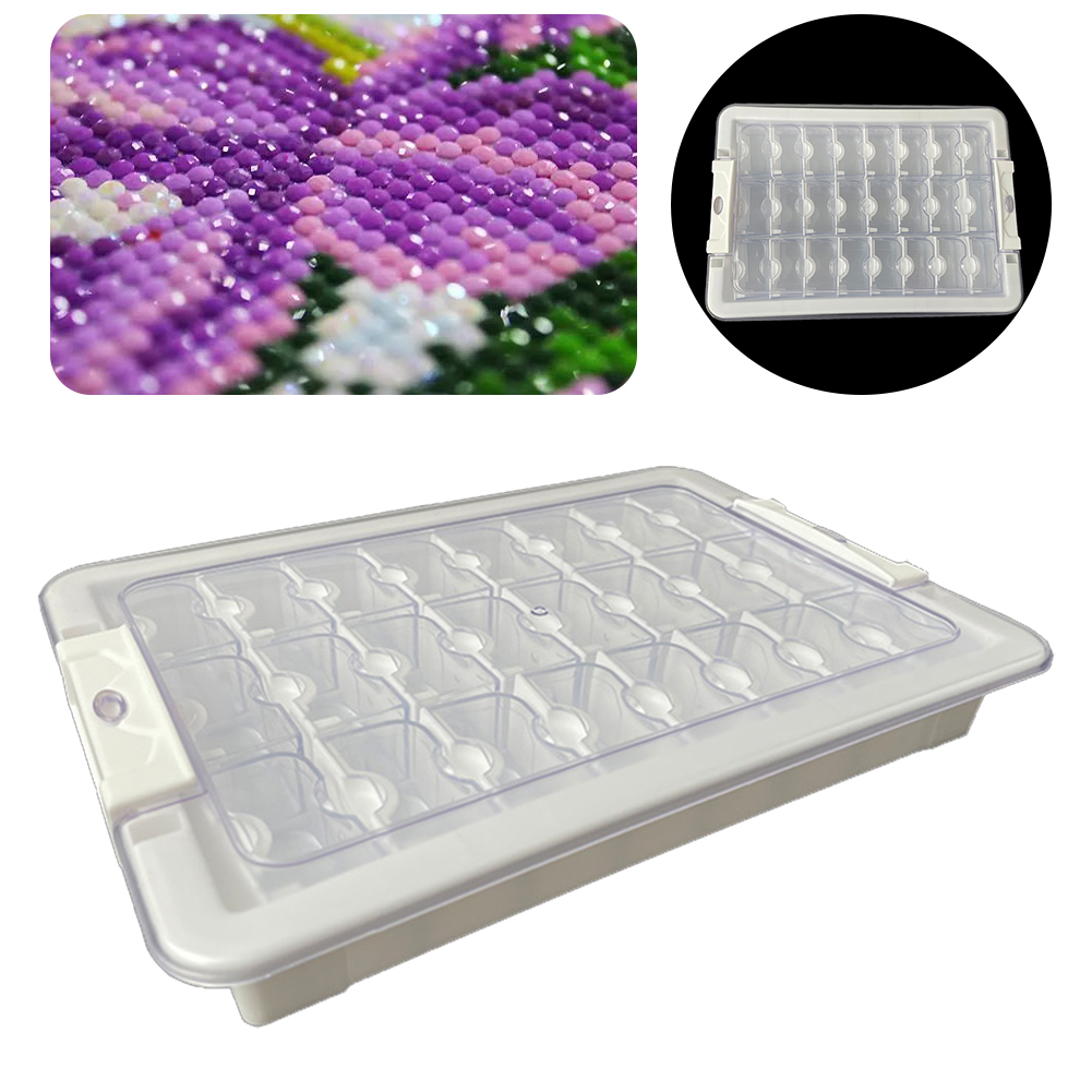 9/15/21/24/26/39 Grids Diamond - đánh giá và giá Women Accessories Box