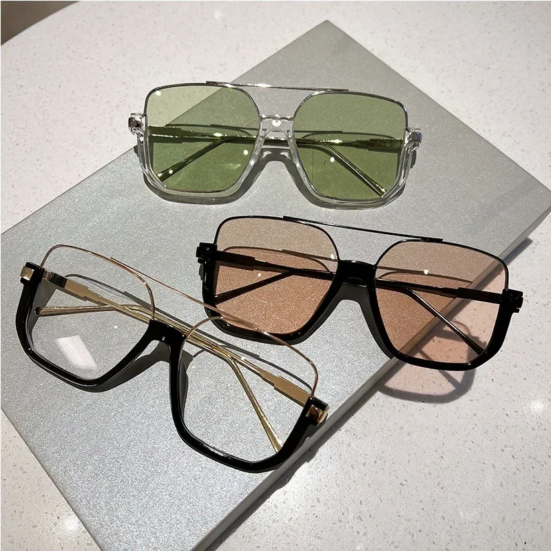 Vintage Metal Oversized Sungla - đánh giá và giá Sunglasses Oversized Square