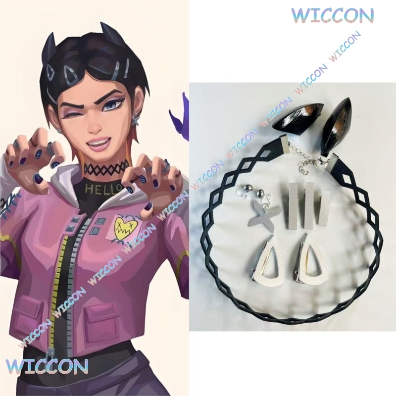 Valorant Clove  Clip Collar Bu - đánh giá và giá Women'S Accessories List